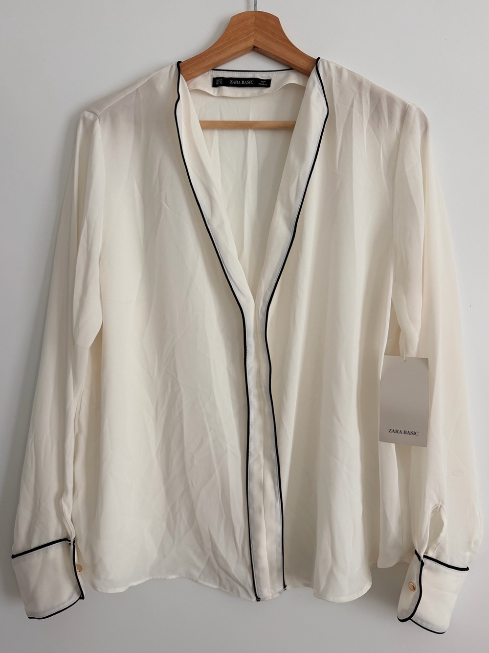 Zara V-Neck Blouse